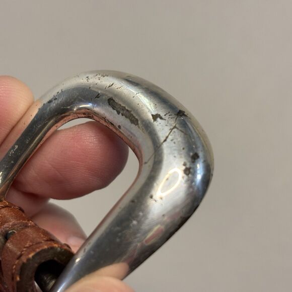 Brighton Santos  Multi Color Canvas Brown Laced Leather Belt  Silver Buckle  32 - Picture 14 of 14